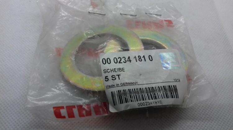 PODKŁADKA oryginał Claas 0002341810