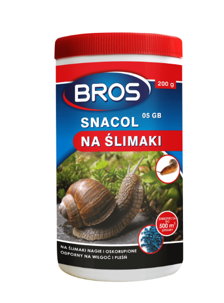 BrosSnacol na ślimaki 200g+50g gratis