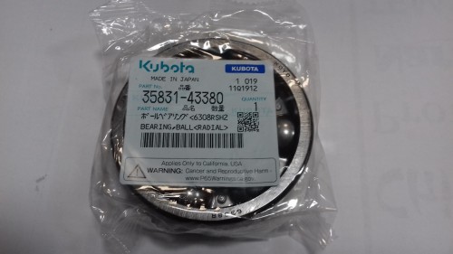 Łożysko kulkowe oryginał Kubota 3583143380