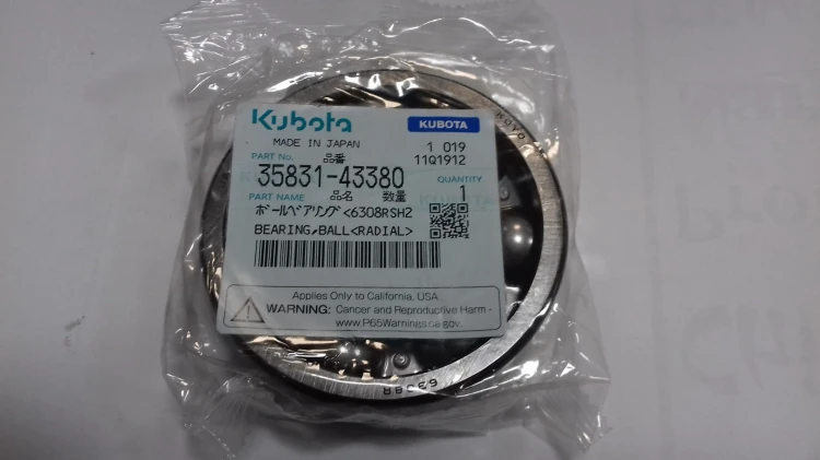 Łożysko kulkowe oryginał Kubota 3583143380
