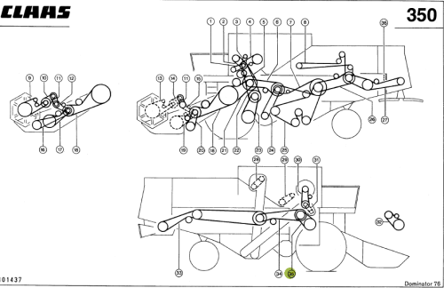 PASEK KLINOWY oryginał Claas 0006030151