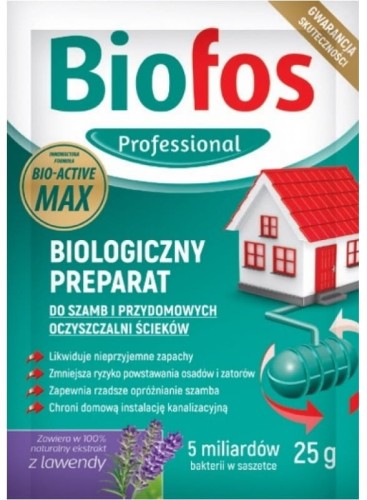 Inco Biofos professional saszetka do szamb 25g