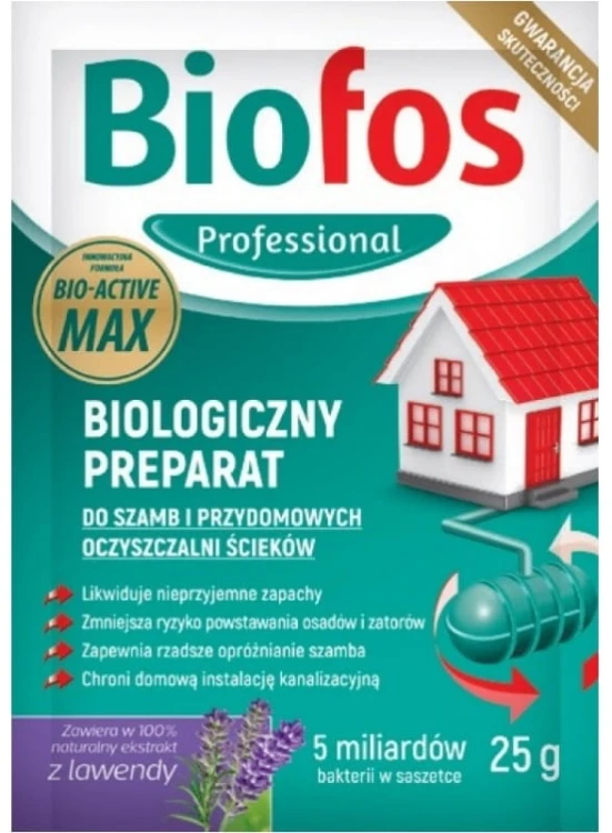 Inco Biofos professional saszetka do szamb 25g