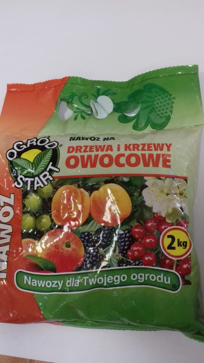 Nawóz na drzewa i krzewy owocowe 2kg
