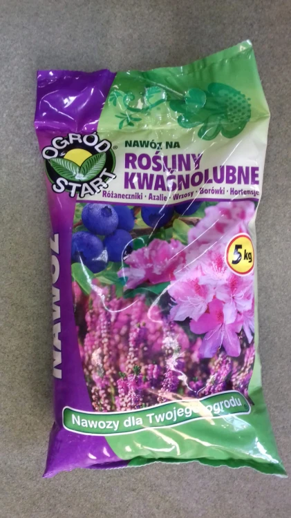 Nawóz do roślin kwaśnolubnych 5kg