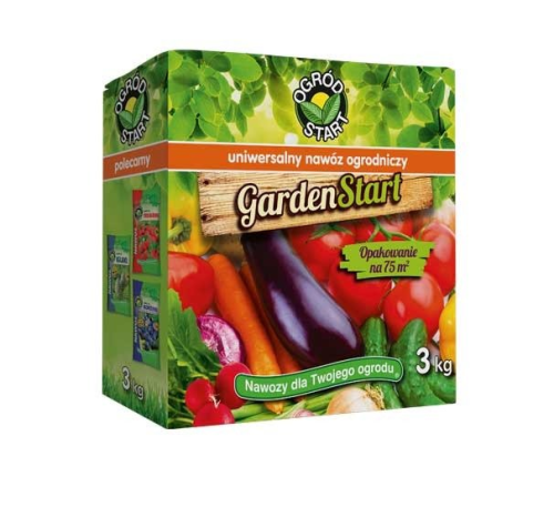 Nawóz ogrodniczy uniwersalny 3kg Garden Start karton
