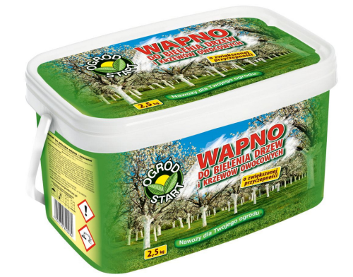 Wapno do bielenia wiaderko 2,5kg