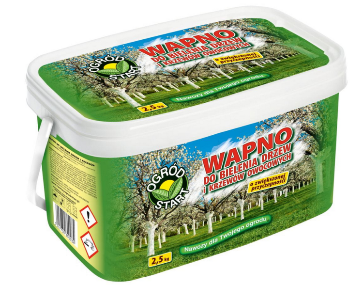 Wapno do bielenia wiaderko 2,5kg