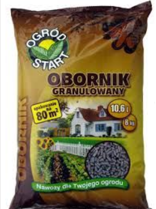 Nawóz - obornik granulowany 8 kg