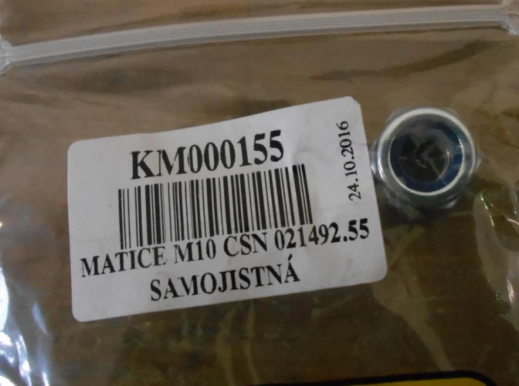 Nakrętka samokontrująca M10 SWIFTER STROM Bednar KM000155