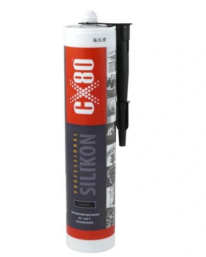 Silikon czarny CX-80 310ml