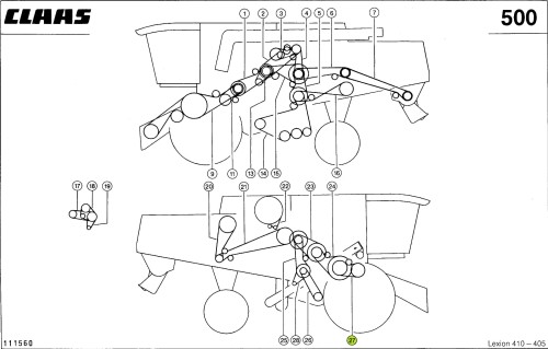 PASEK KLINOWY oryginał Claas 0006672511