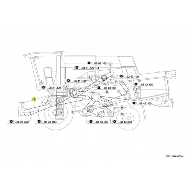 PASEK KLINOWY Claas 0006608511 1