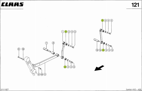 AMORTYZATOR METALOWO GUMOWY Claas oryginał 0007512510