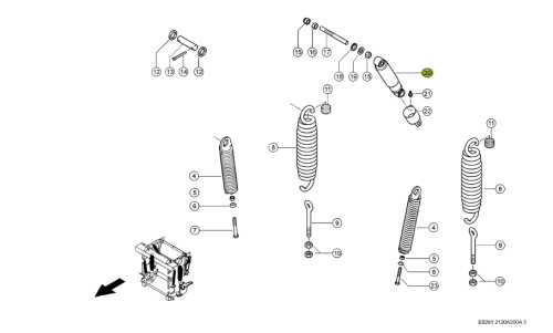 AMORTYZATOR oryginał Claas 0009980202 1