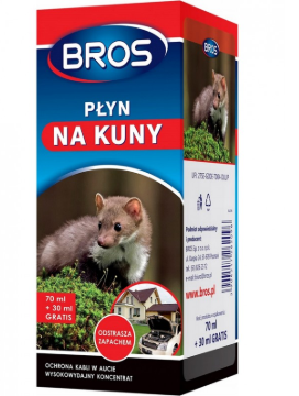 BROS - Płyn na kuny 70ml+30ml gratis