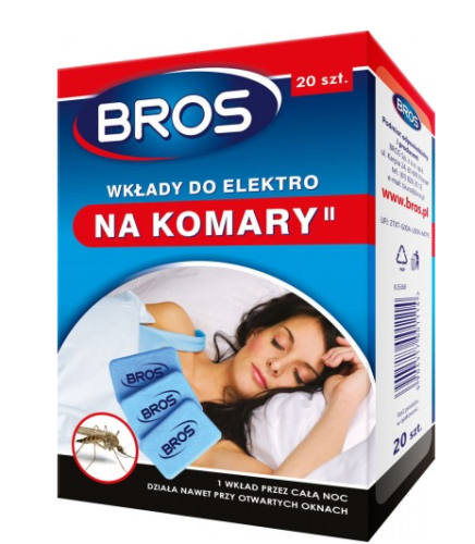 Bros e-wkłady do elektro na komary