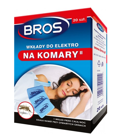 Bros e-wkłady do elektro na komary