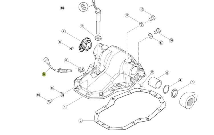 CZUJNIK oryginał Claas 6005019093