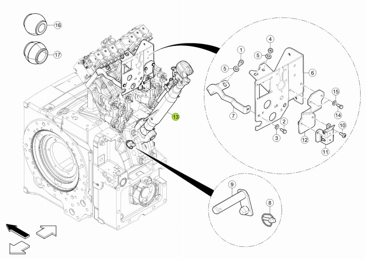 DRĄŻEK oryginał Claas 0021502741