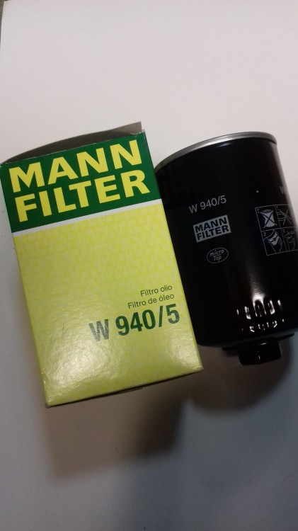 Filtr oleju - Ursus zamiennik mann W 940/5