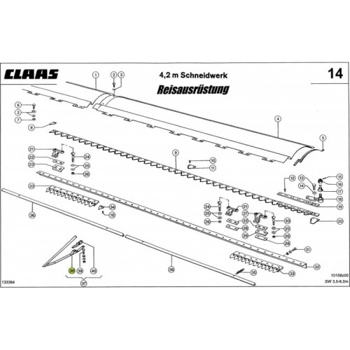 PODBIERACZ 6262991 oryginał Claas