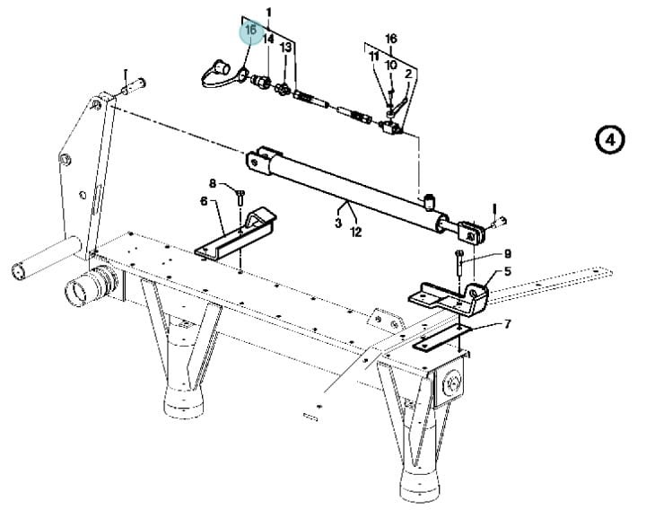 WTYCZKA oryginał Kuhn 82300026