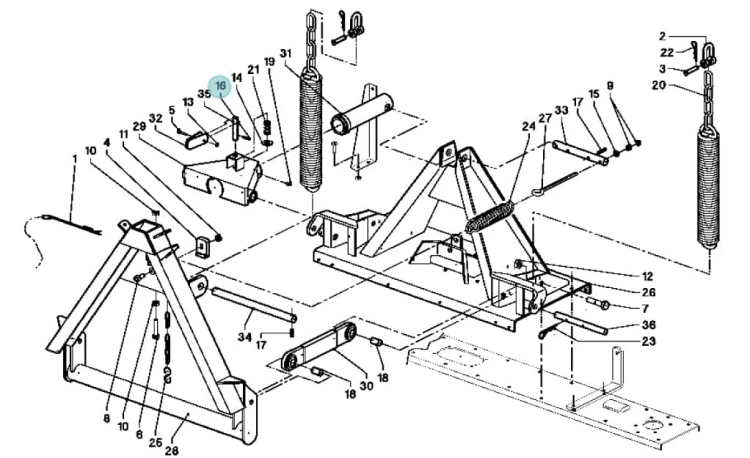 Kołek oryginał Kuhn 80450631