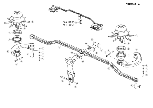 Listwa oryginał Kuhn R2055555