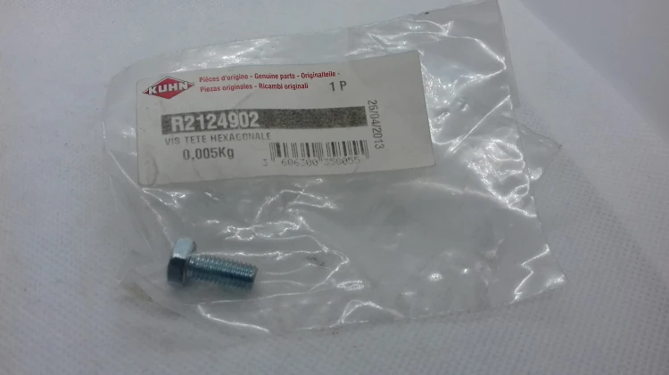 Śruba KUHN oryginał R2124902 =80060615 1