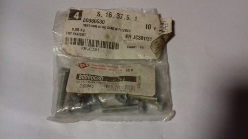 Śruba KUHN oryginał 80060630 1