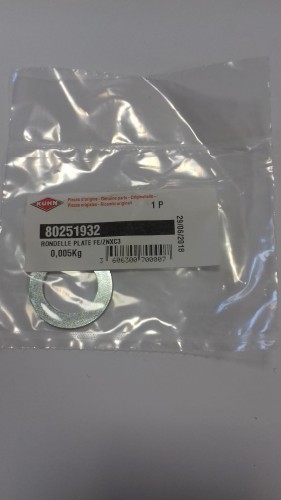 Podkładka okrągła FE/ZNXC3 Kuhn oryginał 80251932 1