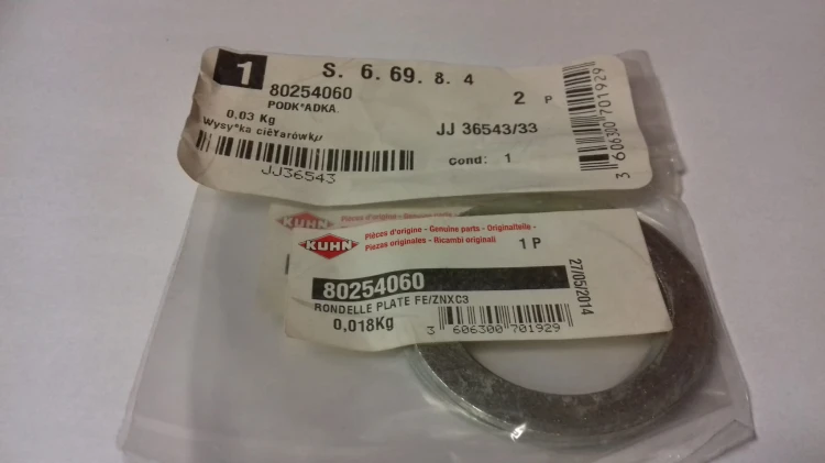 Podkładka oryginał Kuhn 80254060 2