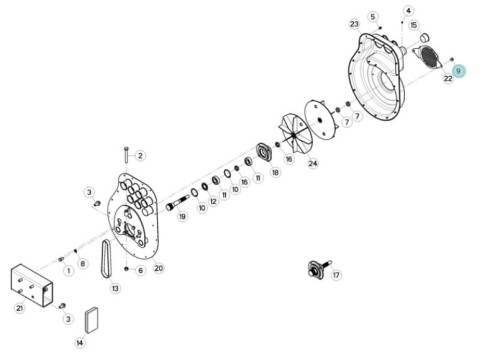 Rivet - nit oryginał Kuhn 80370402