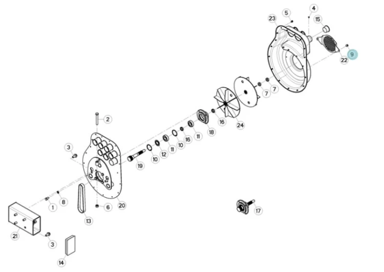 Rivet - nit oryginał Kuhn 80370402