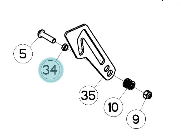 Element odległościowy oryginał Kuhn N1501640