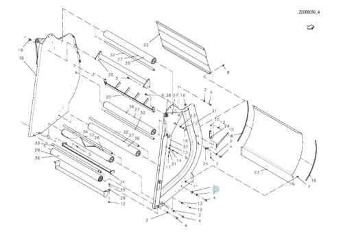 Podkladka okragla Kuhn Z4204370