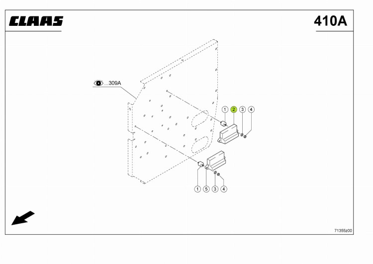 MODUŁ oryginał Claas 0008354641