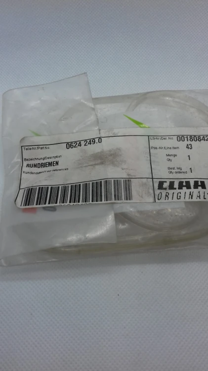 PAS OKRĄGŁY oryginał Claas 0006242490