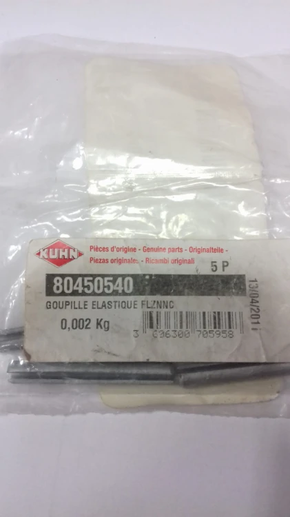 Sworzeń KUHN oryginał 80450540 1