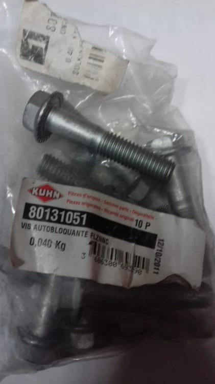 Śruba KUHN oryginał 80131051 1