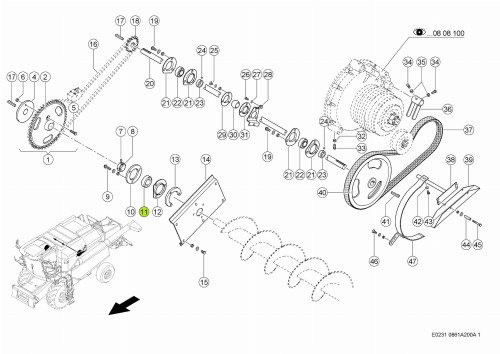 ŁOŻYSKO oryginał Claas 0006160660
