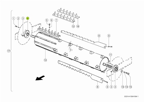 Łożysko z obudową Claas 0006873011