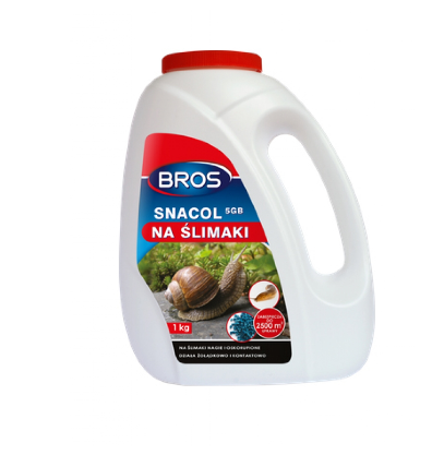 BrosSnacol na ślimaki 5GB 1kg butelka