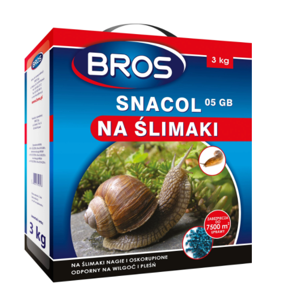 BrosSnacol na ślimaki 5GB 3kg
