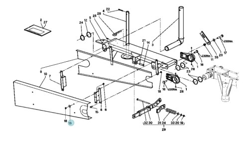 PODKŁADKA OKRĄGŁA FE/ZNXC KUHN ORYGINAŁ 80251003