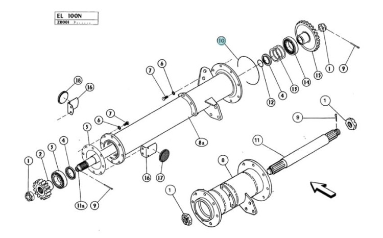 Oring KUHN oryginał 82060058