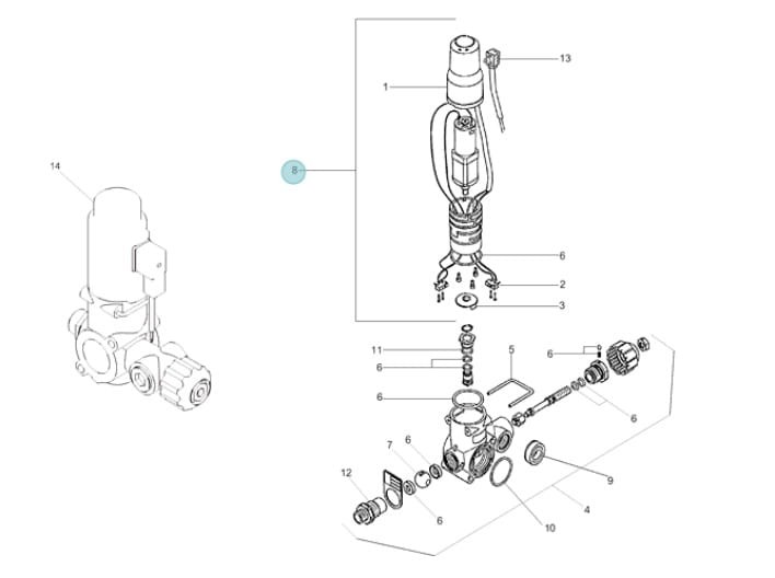 SILNIK KUHN ORYGINAŁ G0468910