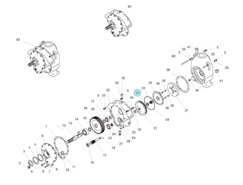 GNIAZDO KUHN ORYGINAŁ G0237930