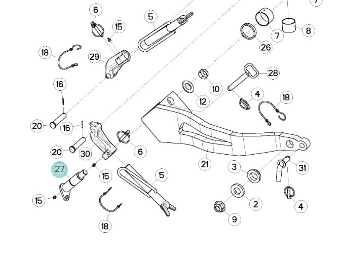 SWORZEŃ KUHN ORYGINAŁ H0500200